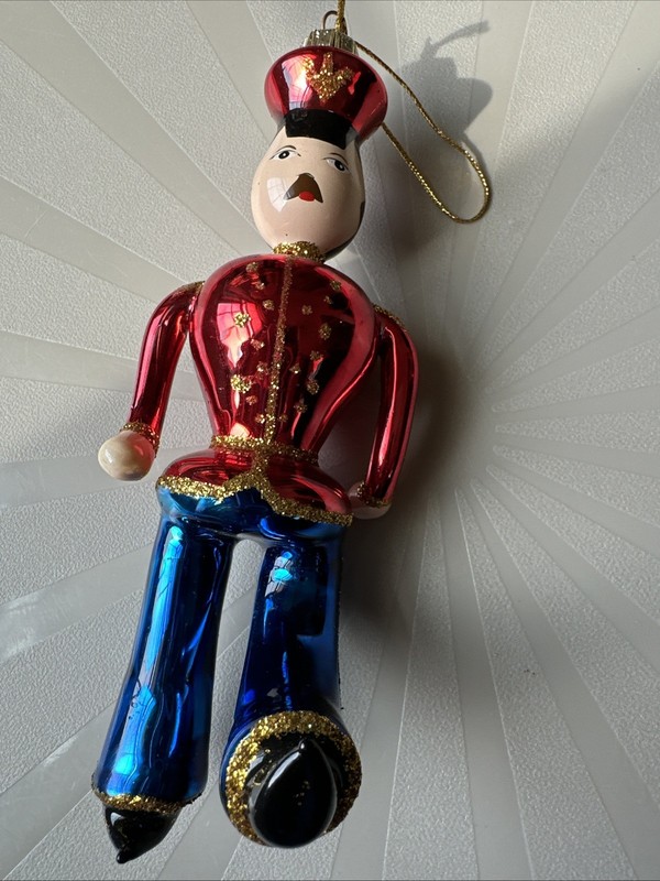 Soffieria de carlini marching soldier ornament