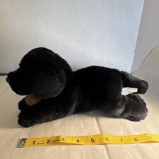 Russ Yomiko Classics Black Labrador Medium Plush Stuffed Animal