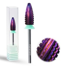 Nail Drill Bits 3/32'' - Typhoon Bits, 2 Way, Carbide Bit Coarse , Fast Remo