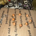 Vintage To Now Jewelry Junk Drawer  14kt gf  Orange Stone Bracelet Fossil “A” — photo 9
