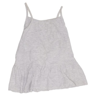 H&M Basic, Kleid, Größe: 92, Grau, Baumwolle/Viskose, Einfarbig, Mädchen #ZNM