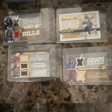 Upper Deck NFL Phenom Flashbacks Freshman Tandems Maroney Hill Cards Lot of 4