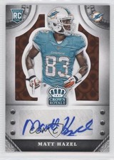 2014 Panini Crown Royale Retail Bronze Pyramid 31/75 Matt Hazel #S-MH Auto 0a1