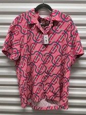 PUMA x PALM TREE CREW Men's Pink Shirt Collab  Rare Unique Size Large NWT