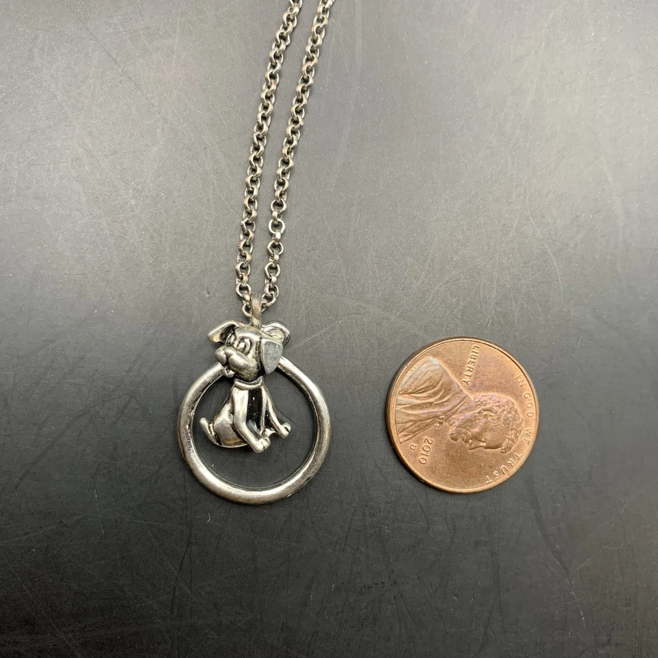 American Eagle Outfitters 吊坠项链狗小饰品支架银色 AEO — 第 3/4 张图片