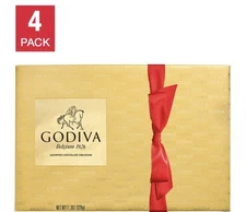 Godiva Goldmark Assorted Chocolate Gift Box 4pk 108 Pieces. FREE SHIPPING!!