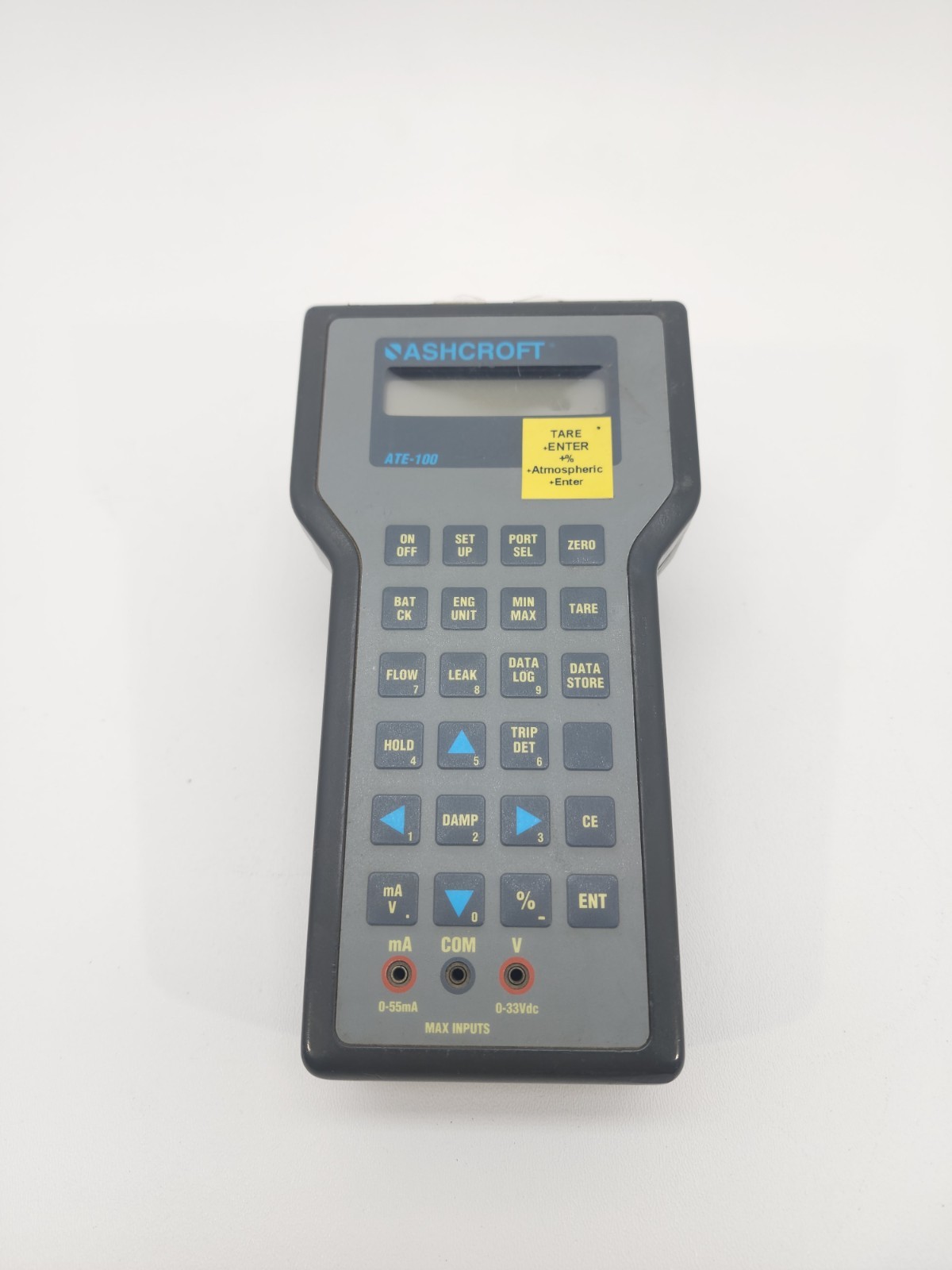 Ashcroft ATE-100 Handheld Calibrator w/ AQS-2 (.025%) & AQS-2 (0.025%) Modules