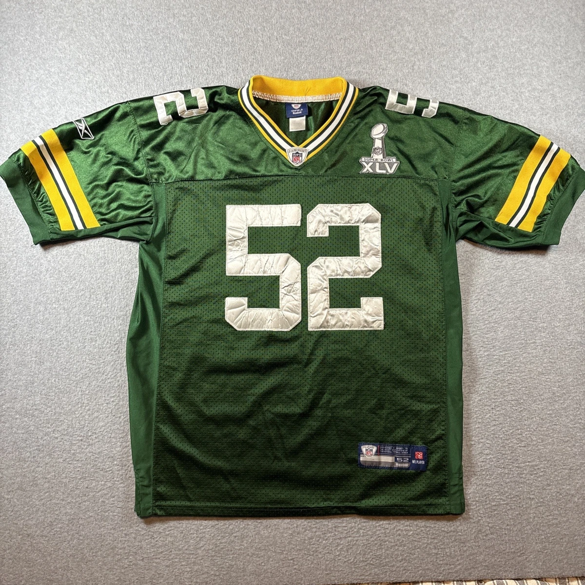 Reebok Green Bay Packers Super Bowl NFL Fan Apparel & Souvenirs