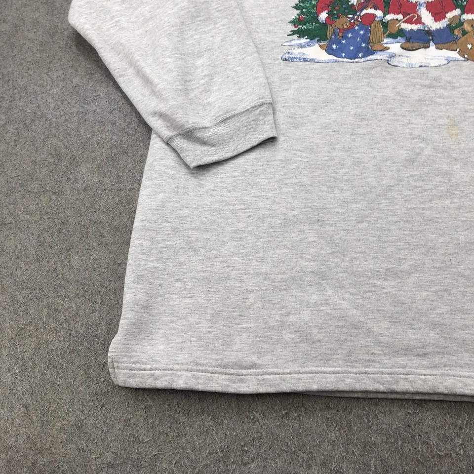 Sudadera De Colección Cascanueces Para Mujer 3X Felices Fiestas Osos Navidad Cuello Redondo Foto 2 de 4