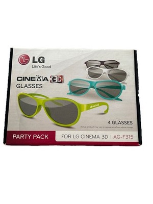 LG CINEMA 3D Brillen Party Pack (AG-F315) - 4er Set