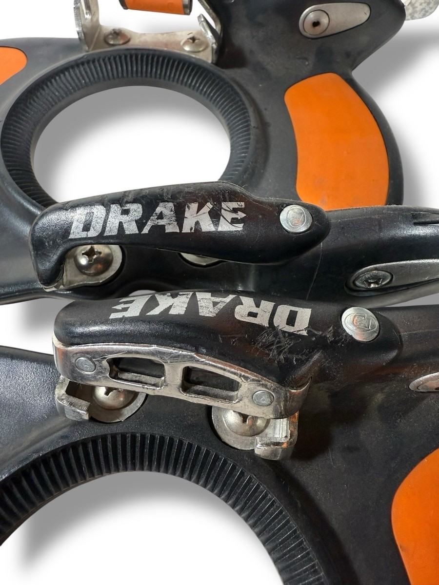 DRAKE Switch Snowboard Bindings w/ Plates Step In | eBay