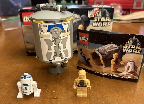 LEGO 7106 Star Wars Droid Escape Complete Set  W/ Instructions, & Box