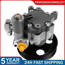Power Steering Pump with Pulley For 2006 Mercedes-Benz W211/S211 E350 V6 3.5L