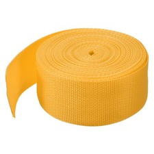 Lightweight Polypropylene Webbing Strap 5cm 10 Yard Dark Yellow