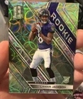 2018 Lamar Jackson Panini Spectra Neon Green Scope Prizm Rookie SP /30 ROOKIE RC