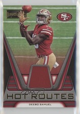 2019 Panini Playbook Hot Routes Prime /99 Deebo Samuel #6 0fv4