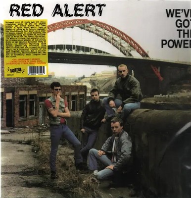 LP Red Alert Weve Got the Power COLOR VINYL / INSERT NEW OVP Radiation Rei