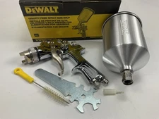 DEWALT DWMT70777 HVLP Spray Gun W/ 600cc Paint Cup, Gravity Feed