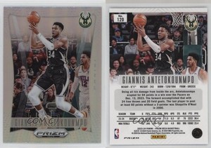 2023-24 Panini Prizm Deca Silver Prizm Giannis Antetokounmpo #120
