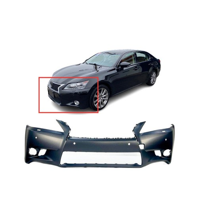 #ad #ad Front Bumper Cover for 2013 Lexus GS350 GS450h w Fog Light Washer Park Aid Holes $108.34