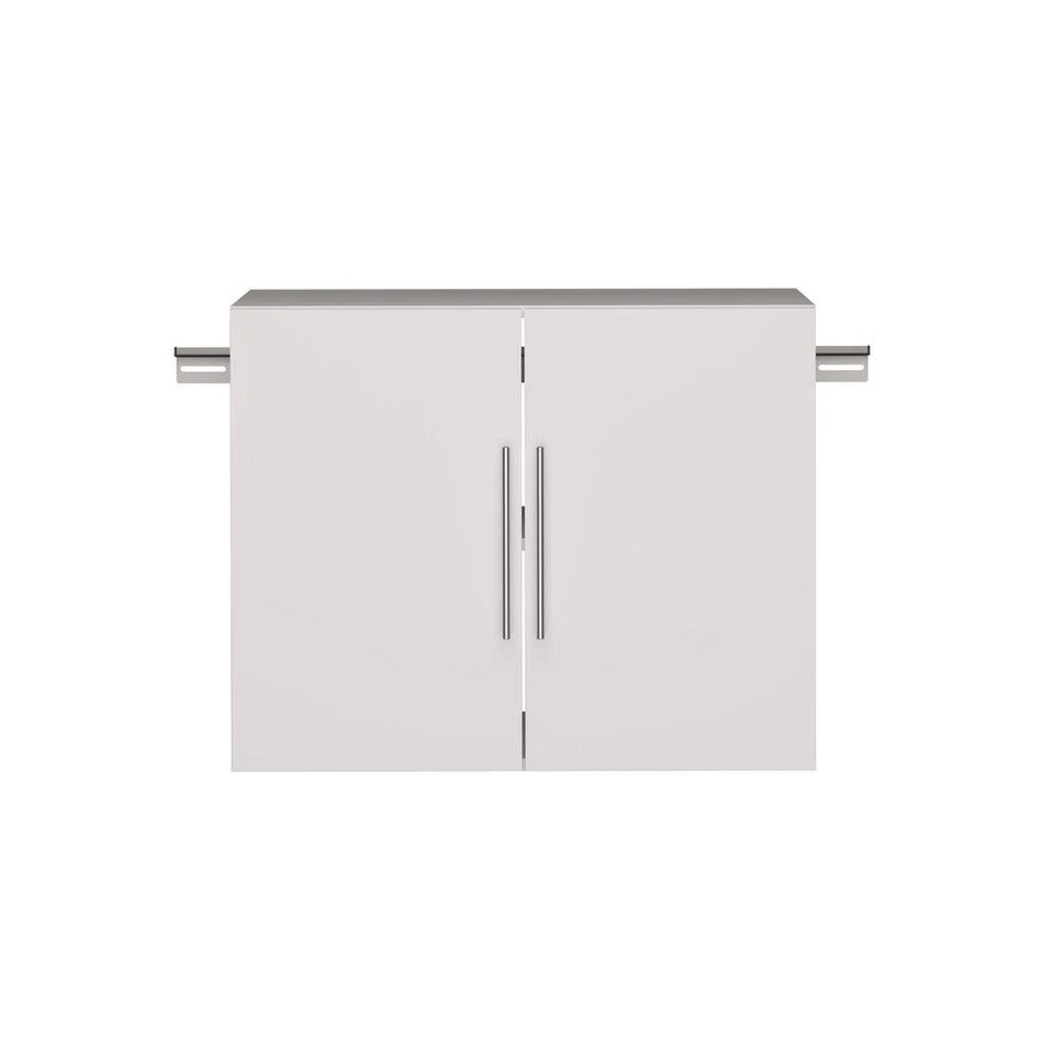 Hangups Collection Wood 1-Shelf Wall Mounted Garage Cabinet in Black and Grey (3 - Image 4 of 4