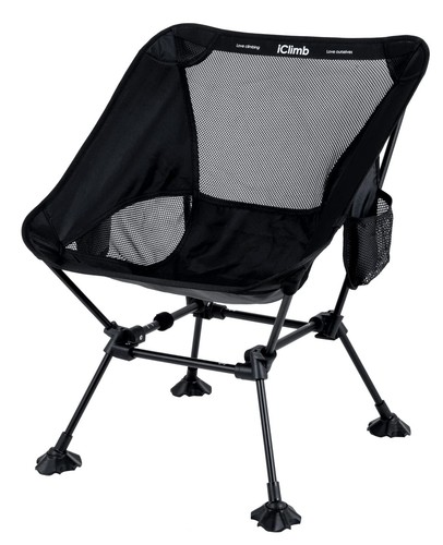 Ultralight Compact Camping Folding Beach Chair with Anti-Sinking Large Feet a...