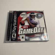 NFL GameDay 2002 (Sony PlayStation 1, 2001) CIB - Tested & Working 
