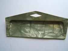 VINTAGE FULLER BRUSH GREEN MARBLE CRUMB DUST PAN TRAY