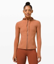 Lululemon Define Jacket Nulu Hooded Desert Sun Size 8