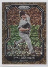 2021 Panini Prizm Bronze Donut Circle Prizm 12/40 Ryan Weathers #20 0ji1