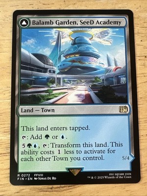 Balamb Garden, SeeD Academy R 0272 Regular Final Fantasy Magic the Gathering MTG