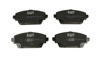 Hart 221 096 Bremsbelagsatz, Scheibenbremse FüR Honda MG