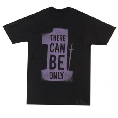 Highlander Movie There Can Be Only Licensed Adult T-Shirt