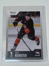 Matt Kiersted #3 Charlotte Checkers Hockey Card 2023 2024 Season AHL Edition NC