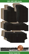 Lloyd Custom Berber Carpet Mat Set for 2007 GMC Acadia (4 pieces) #NCN