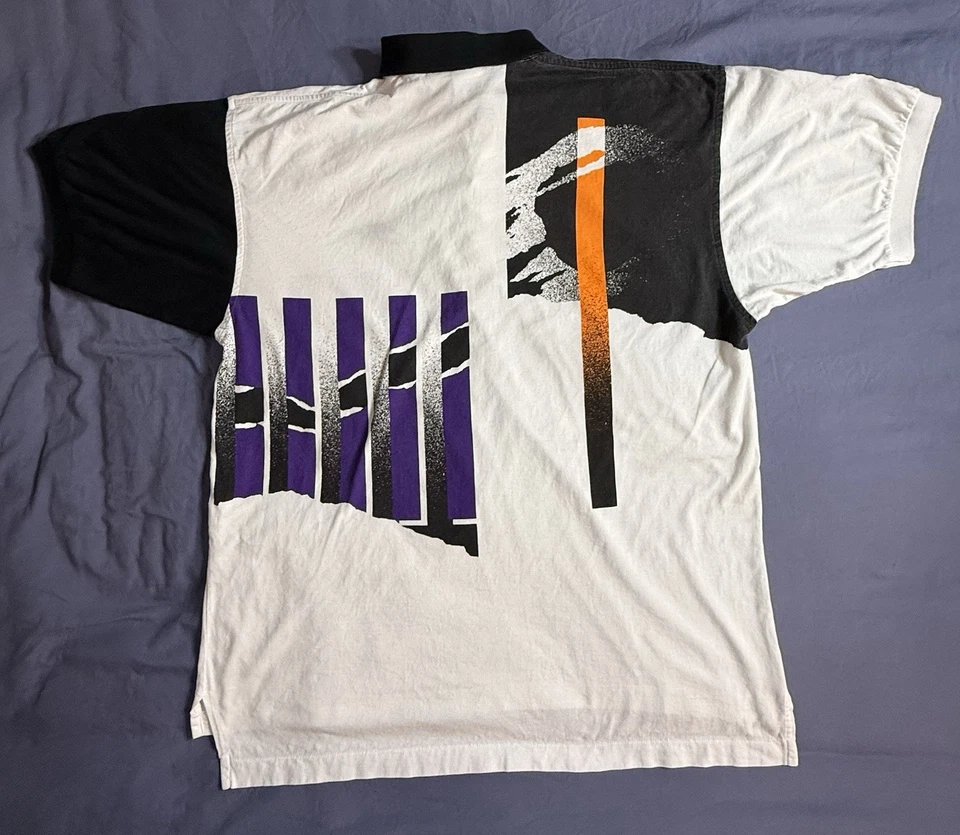 Conjunto de polo e shorts vintage anos 90 Nike Challenge Court Andrea Agassi aberto da França 1991 - Imagem 4 de 4