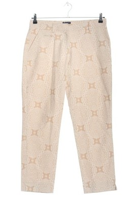 DARLING HARBOUR Stoffhose Damen Hose Gr. DE 38 nude-wollweiß Casual-Look