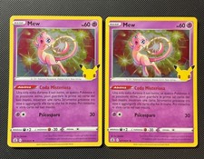 CARTA POKEMON MEW 011/025 HOLO GRAN FESTA 2021 ITA RARA NUOVA