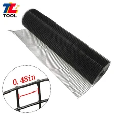 36" X 50' Hardware Cloth 1/2 inch Welded Wire Mesh Chicken Fence Roll 19 Gauge