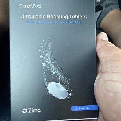 Zima Dental Pod Ultrasonic Boosting - 30 Tablets Peppermint EXP 10/27