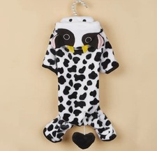 Cow Print Pet Costume Small-Medium Dog Terrier Chihuahua Halloween costume