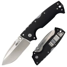 Cold Steel Knives AD-10 Lockback 28DD CPM S35VN Stainless Steel Black G10