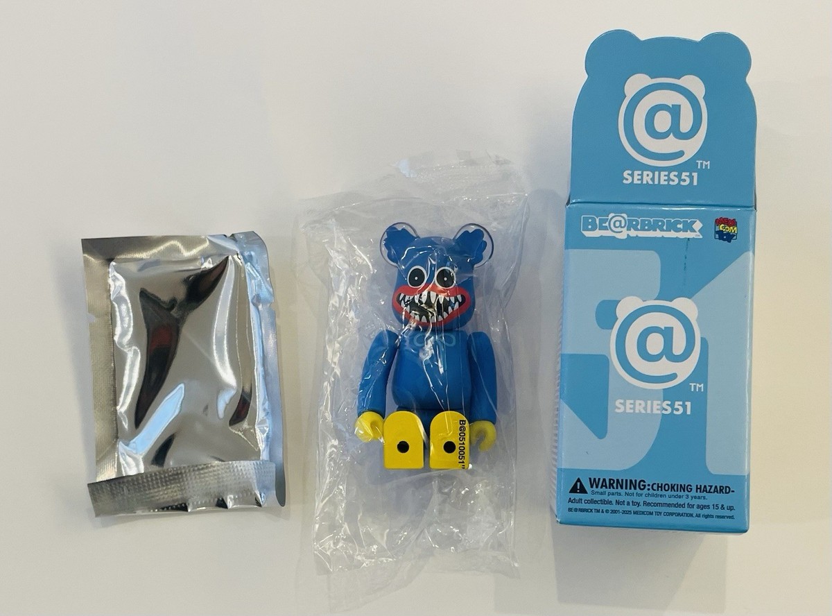 Bearbrick 100% Series 51 Secret POPPY PLAYTIME Medicom Toy | eBay