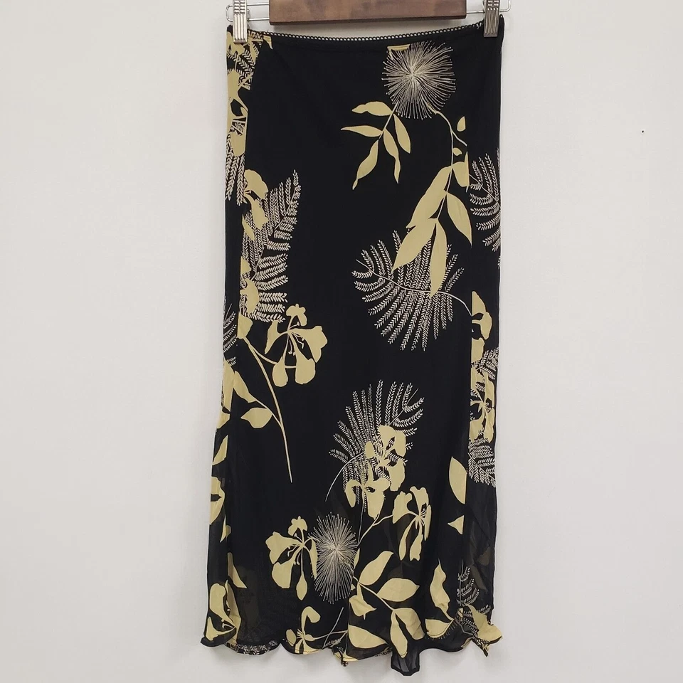 Maxi Falda Transparente Vintage Tempo Paris Para Mujer Y2K Talla S Negra Hada Oficina Iglesia Foto 3 de 4