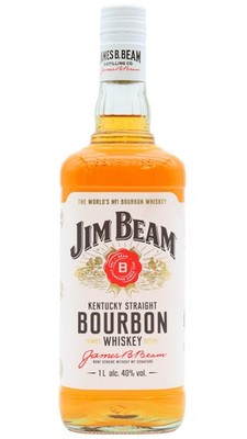 Jim Beam - White Label Kentucky Straight Bourbon 4 year old