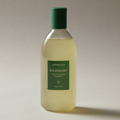 Aromatica Rosmarin Kopfhaut Schuppen Shampoo 400ml Anti Haarausfall Kopfhaut ...