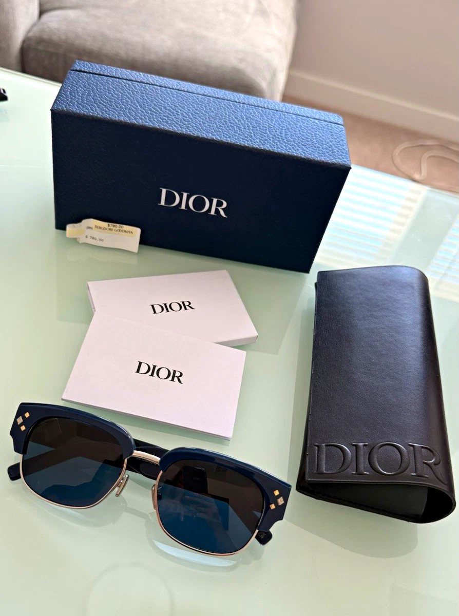 Dior Blue Designer Sunglasses for Men for sale | eBay