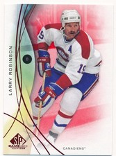 LARRY ROBINSON 2024-25 SP GAME USED EDITION RED #180 CANADIENS MINT