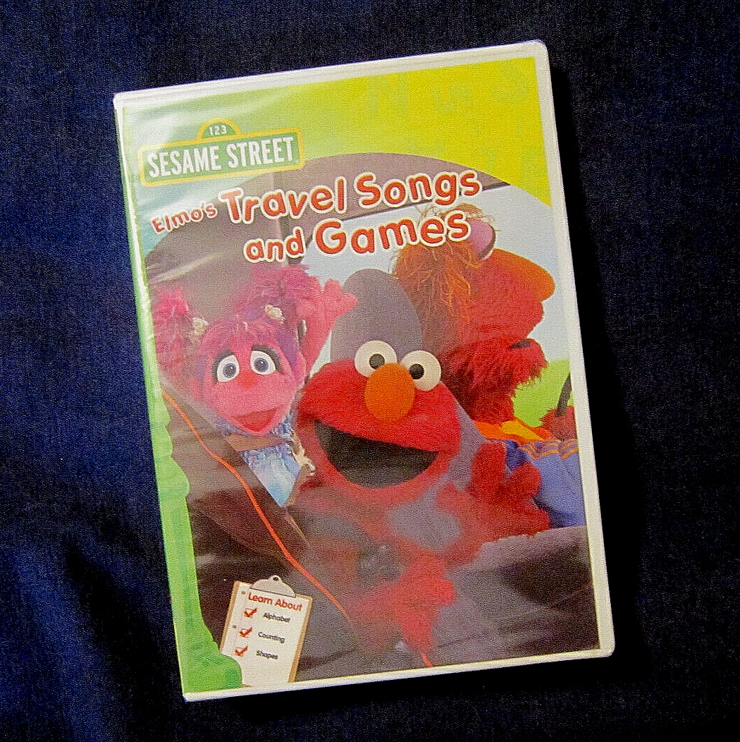 DVD Sesame Street ELMO'S TRAVEL SONGS and GAMES 47 minutes | eBay