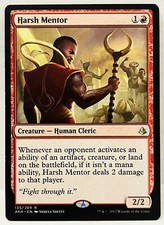 MTG-Harsh Mentor- #135-Amonkhet (AKH)- Regular-NM